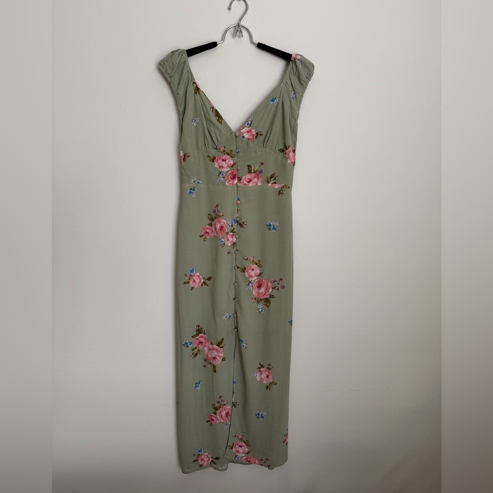 Altar'd State Floral Midi Dress. Sz.S